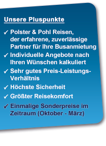 Unsere Pluspunkte