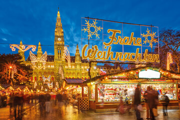 Wien mit Heurigen & Weihnachtsmarkt