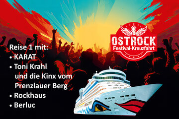 Ostrock-Festival-Kreuzfahrt 2027: Südenglands Juwelen (AIDAluna)