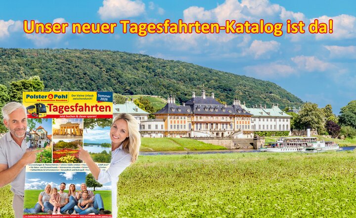 Unsere neuen Tagesfahrten-Kataloge sind da!
