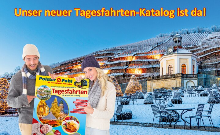 Unsere neuen Tagesfahrten-Kataloge sind da!
