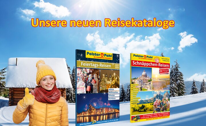 Unsere neuen Reisekataloge sind da!