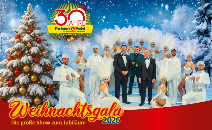 Unsere Weihnachtsgala 2026 findet in der Arena Leipzig am 11.12.2026 und 12.12.2026 statt - Jetzt schnell Tickets sichern!