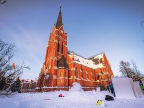 Magische Winterreise nach Schwedisch Lappland