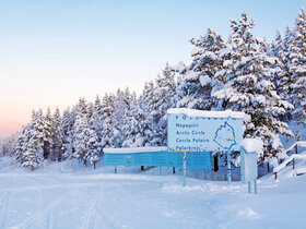Magische Winterreise nach Schwedisch Lappland