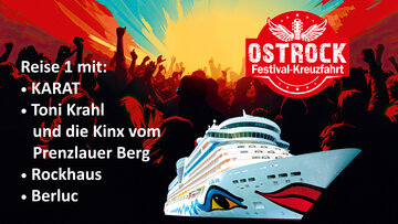 Kreuzfahrt: Ostrock-Festival-Kreuzfahrt 2027: Südenglands Juwelen (AIDAluna)