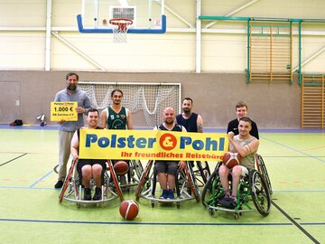 Unterstützung für Zwickauer Rollstuhlbasketballer