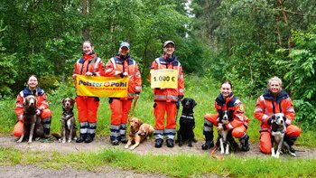 Unterstützung für Rettungshundestaffel Magdeburg-Elbeland e.V.
