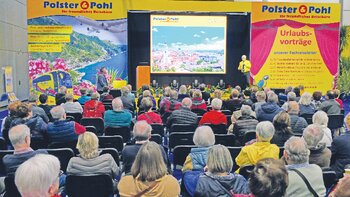 Das Polster & Pohl Urlaubskino war immer sehr gut besucht.