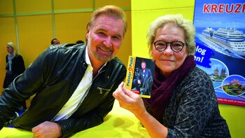 Beim Leipziger Messekonzert mit anschließender Autogrammstunde sorgte der erfolgreiche österreichische Sänger und Komponist Nik P. für beste Stimmung.