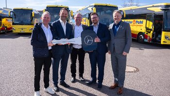 Polster & Pohl hat 2026 erneut seine Flotte mit 20 nagelneuen Bussen verjüngt