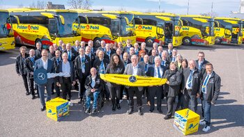 Polster & Pohl hat 2026 erneut seine Flotte mit 20 nagelneuen Bussen verjüngt