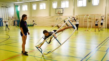 Rhönradturner des Magdeburger SV 90