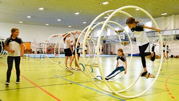 Rhönradturner des Magdeburger SV 90