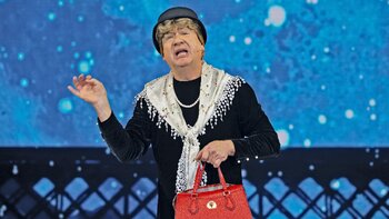 Sachsens berühmteste Rentnerin Ilse Bähnert sorgte für Lachsalven.