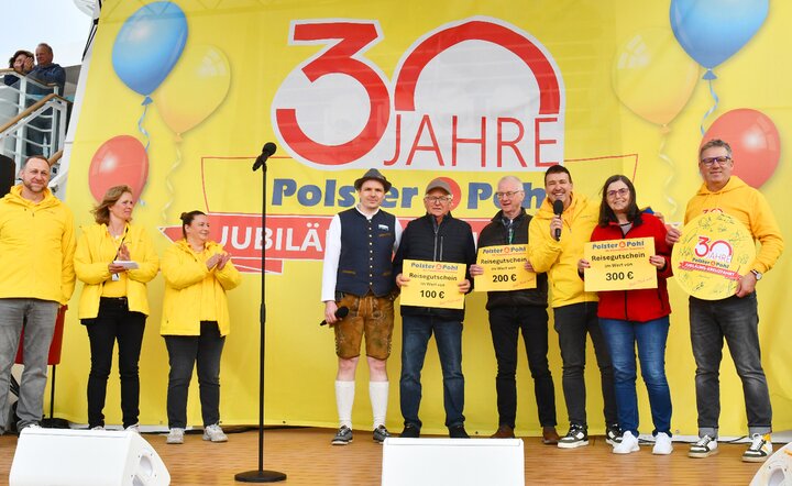 Impressionen der grandiosen Jubiläums-Kreuzfahrten „30 Jahre Polster & Pohl“