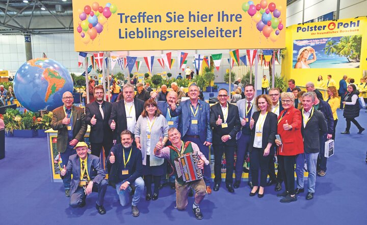 Wiedersehensfreude bei vielen Gästen: Aus Irland, Spanien, Tschechien, Italien, Österreich und allen Himmelsrichtungen Deutschlands waren einige der beliebtesten örtlichen Reiseleiter und Polster & Pohl Hoteliers auf die Messe nach Leipzig gekommen.