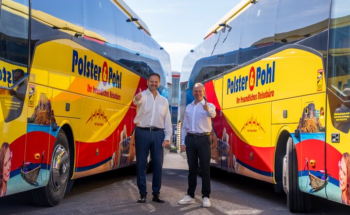 Polster & Pohl hat 2026 erneut seine Flotte mit 20 nagelneuen Bussen verjüngt