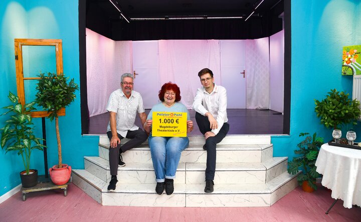 Polster & Pohl unterstützt Magdeburger Theaterkiste e.V. mit 1000 €